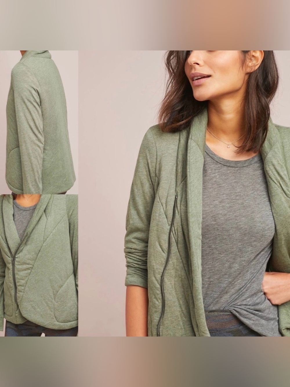 Saturday Sunday by Anthropologie quilted jacket